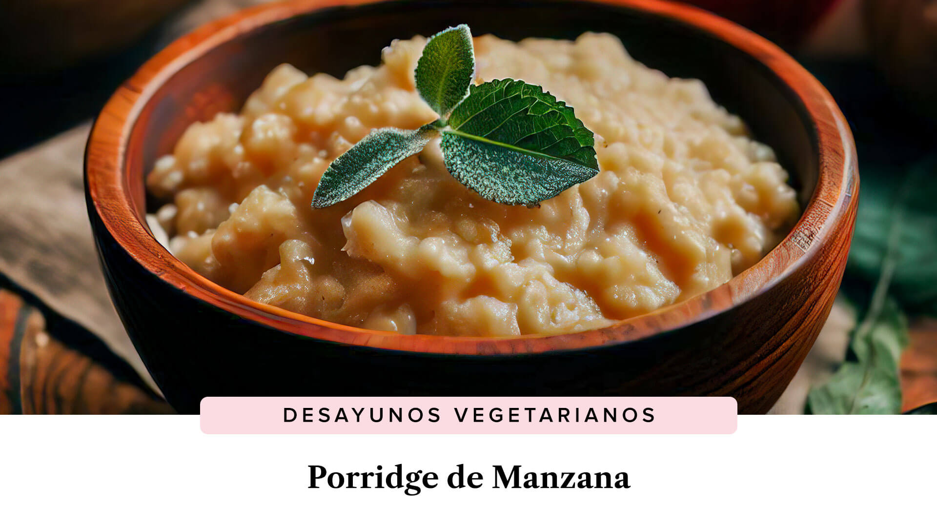 Porridge de Manzana